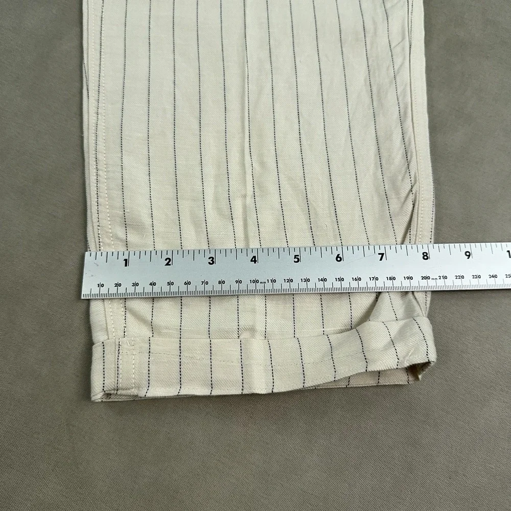 Polo Ralph Lauren Prepster Pants Size 2XL Tailored Slim Fit Linen Blend